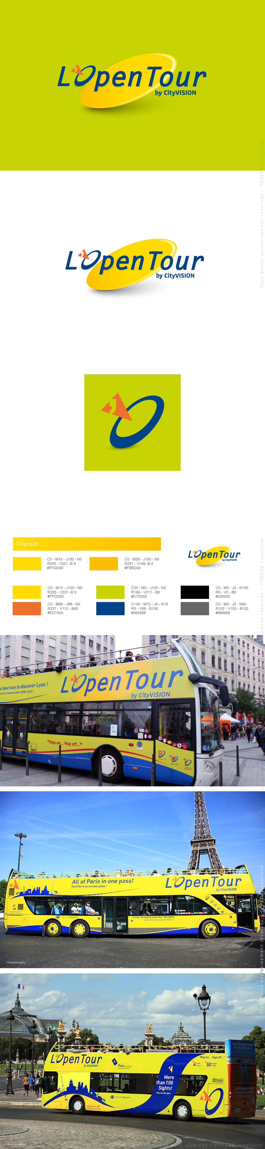 Identité Bus L'Open Tour